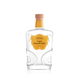 Bertagnolli - Grappa Moscato Giallo Trentino Bianca (42% Vol. - 0.70 Lt) in astuccio