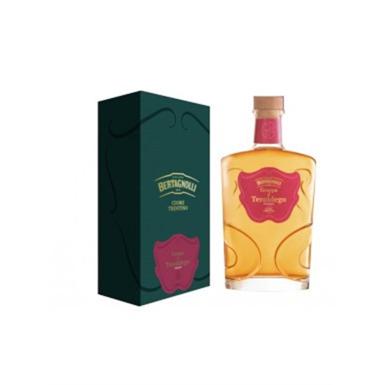 Bertagnolli - Grappa Teroldego Trentino Barrique (42% Vol. - 0.70 Lt) in astuccio Bertagnolli - Grappa Teroldego Trentino Barrique (42% Vol. - 0.70 Lt) in astuccio