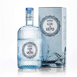 Bertagnolli - Gin1870 Raspberry Dry Gin (40% Vol. - 0.70 Lt) in a case