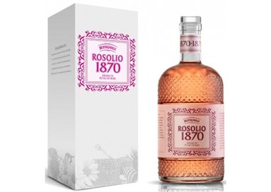 Bertagnolli - Infuso 1870 Rosolio (28% Vol. - 0.70 Lt) in a box