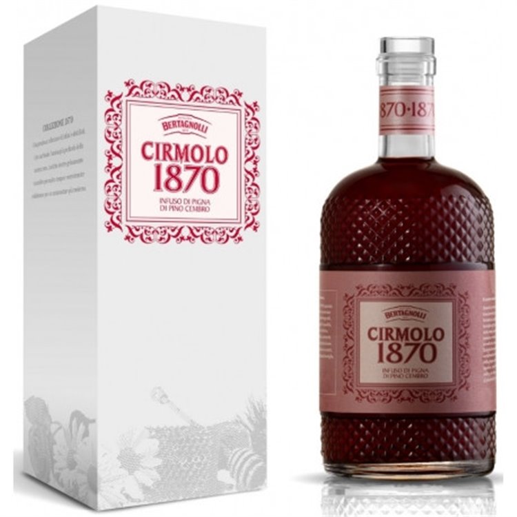 Bertagnolli - Infusion 1870 Cirmolo (28% Vol. - 0.70 Lt) in der Box Bertagnolli - Infusion 1870 Cirmolo (28% Vol. - 0.70 Lt) in der Box