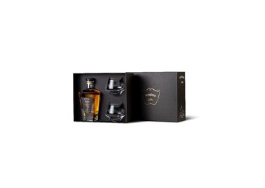Bertagnolli - Cofanetto Grappa Amarone Barrique con 2 balloon (70cl, 38% vol.)