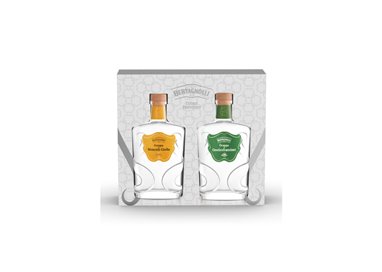 Bertagnolli - Schatulle 2 Grappas - Mosc Bia, Gewü Bia (42% Vol. - 0.20 Lt)