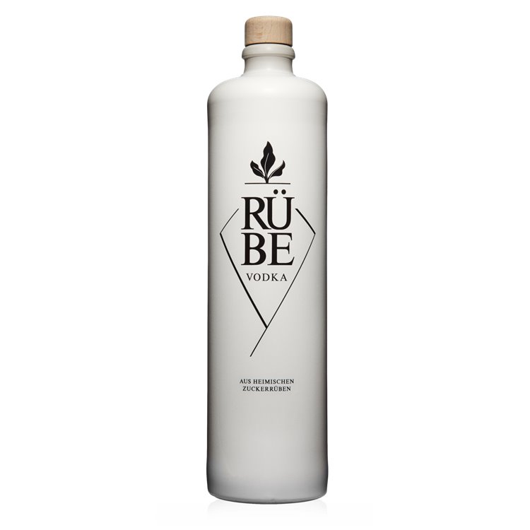 Rübe Vodka (aus Zuckerrüben) 40 %vol. 70 cl Rübe Vodka (aus Zuckerrüben) 40 %vol. 70 cl