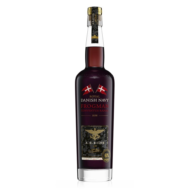 A.H. Riise - Frogman Danish Navy 60 %vol. 70 cl (confezione regalo) A.H. Riise - Frogman Danish Navy 60 %vol. 70 cl (confezione regalo)