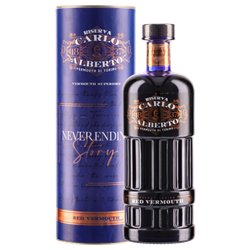 Vermouth Carlo Alberto Riserva Red Superiore 75cl 18% in astuccio - crb