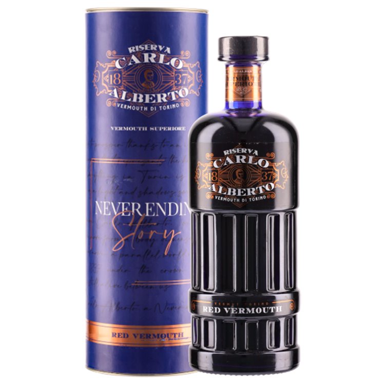 Vermouth Carlo Alberto Riserva Red Superiore 75cl 18% in astuccio - crb Vermouth Carlo Alberto Riserva Red Superiore 75cl 18% in astuccio - crb