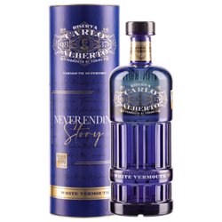Vermouth Carlo Alberto Riserva White Superiore 75cl 18% box - crb
