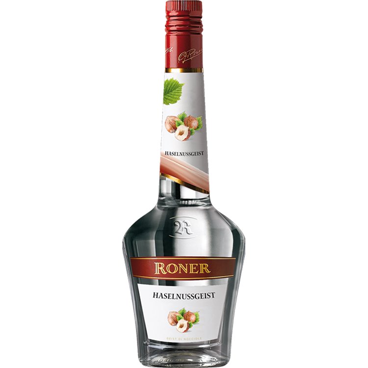 Roner - Haselnussgeist - Geist di nocciole - 0,7 l. Roner - Haselnussgeist - Geist di nocciole - 0,7 l.