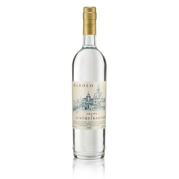 Grappa di Gewürztraminer - Distilleria Santa Teresa Fratelli Marolo 0,70 l. Grappa di Gewürztraminer - Distilleria Santa Teresa Fratelli Marolo 0,70 l.