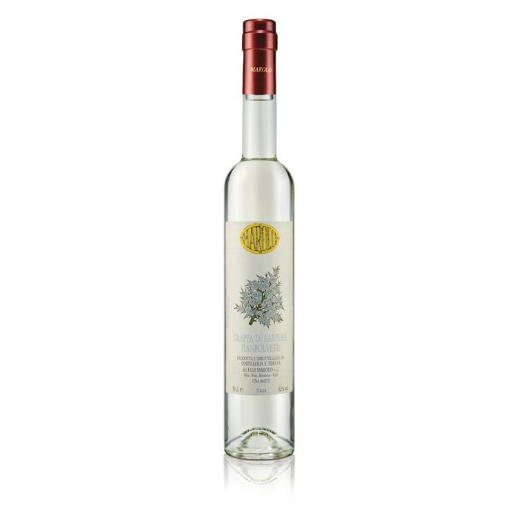 Grappa di Barbera Pianpolvere - Distilleria Santa Teresa Fratelli Marolo 0,50 l. Grappa di Barbera Pianpolvere - Distilleria Santa Teresa Fratelli Marolo 0,50 l.