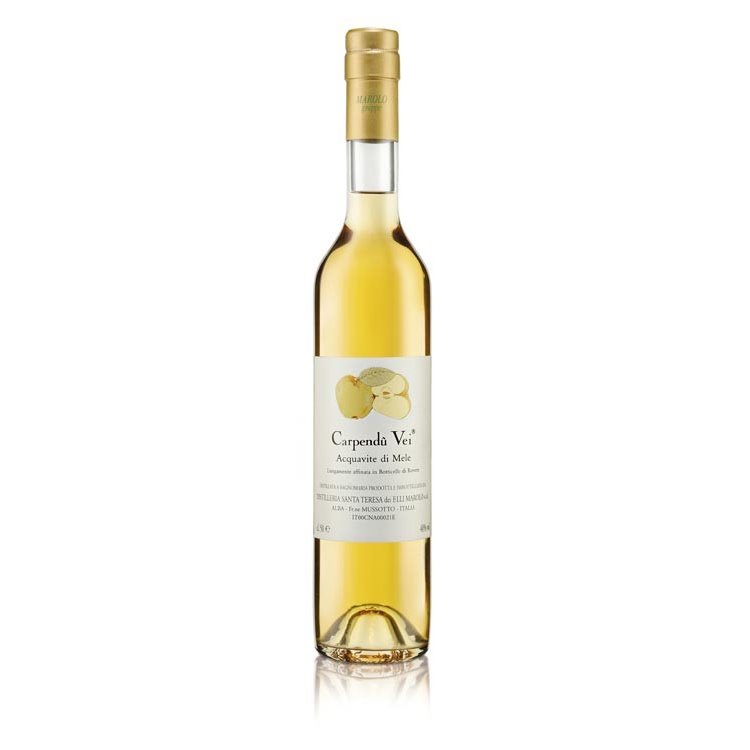 Aged apple brandy "Carpendû vej" - Distilleria Santa Teresa Fratelli Marolo 0,50 l. Aged apple brandy "Carpendû vej" - Distilleria Santa Teresa Fratelli Marolo 0,50 l.