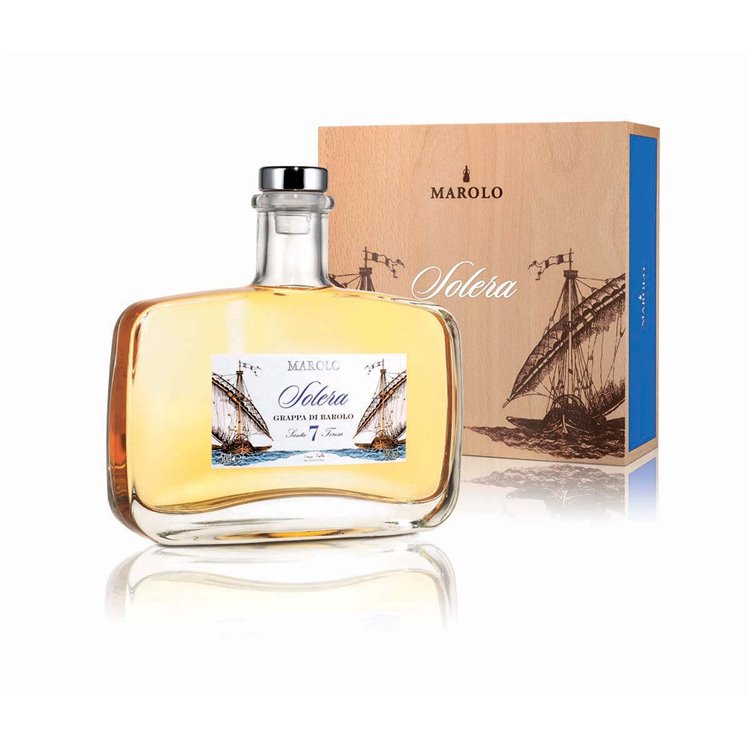 Grappa di Barolo Solera - Distilleria Santa Teresa Fratelli Marolo 0,50 L. Grappa di Barolo Solera - Distilleria Santa Teresa Fratelli Marolo 0,50 L.