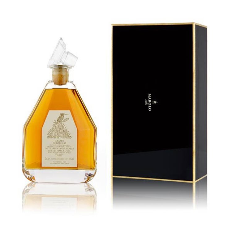 Grappa di Barolo Cristallo Basso - Distilleria Santa Teresa Fratelli Marolo 0,70 l. Grappa di Barolo Cristallo Basso - Distilleria Santa Teresa Fratelli Marolo 0,70 l.