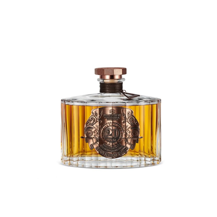 Mazzetti - Brandy Invecchiato 20 Anni 43° Mazzetti D'Altavilla 0,70 L. Mazzetti - Brandy Invecchiato 20 Anni 43° Mazzetti D'Altavilla 0,70 L.