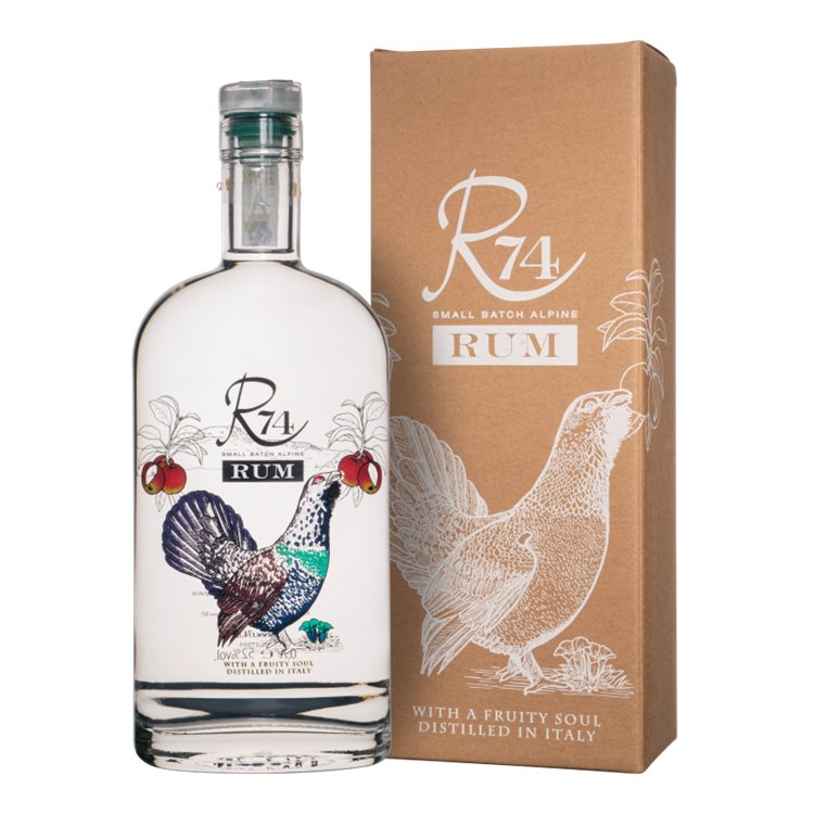 Roner - R74 Rum Bianco - 0,7 l. Roner - R74 Rum Bianco - 0,7 l.