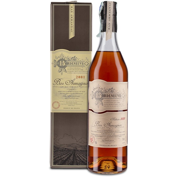 Armagnac Bordeneuve Millèsime 2001 | AC ( 70cl 48,8%) - crb Armagnac Bordeneuve Millèsime 2001 | AC ( 70cl 48,8%) - crb