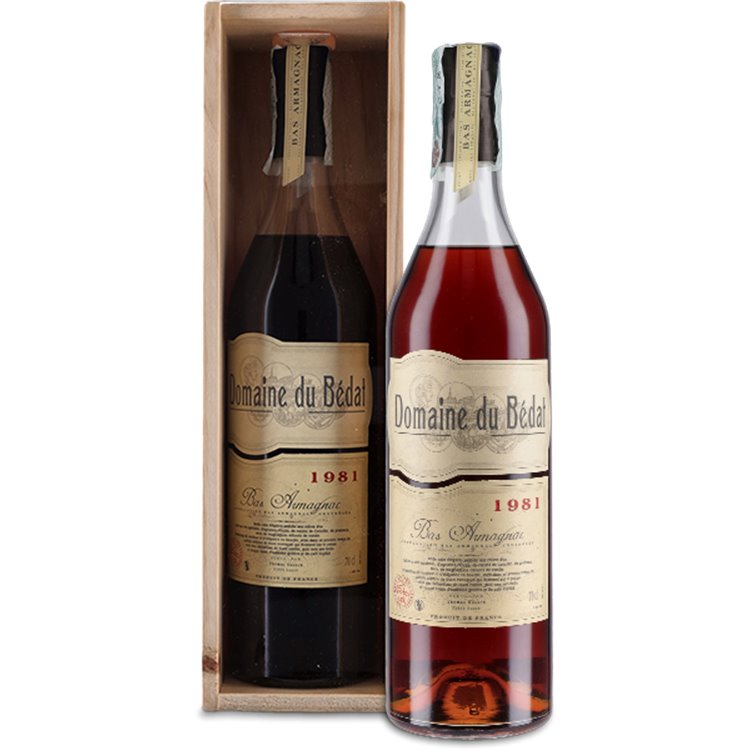 Armagnac Domaine Du Bedat Millèsime 1981 | AC ( 70cl 45,6%) - crb Armagnac Domaine Du Bedat Millèsime 1981 | AC ( 70cl 45,6%) - crb