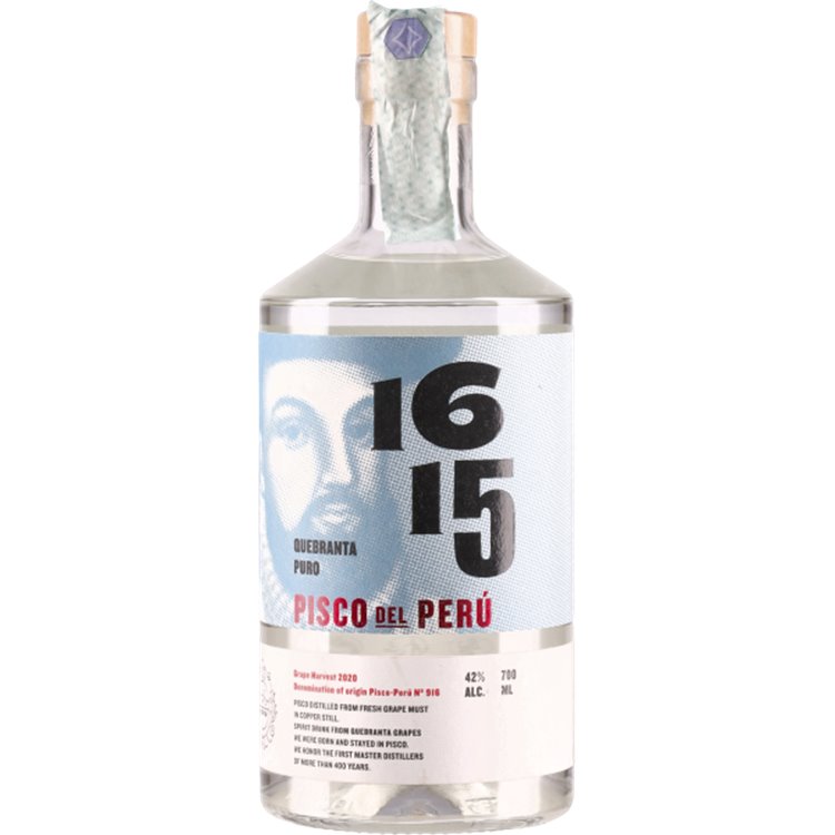 Pisco Campo 1615 Puro Quebranta ( 70cl 42%) - crb Pisco Campo 1615 Puro Quebranta ( 70cl 42%) - crb