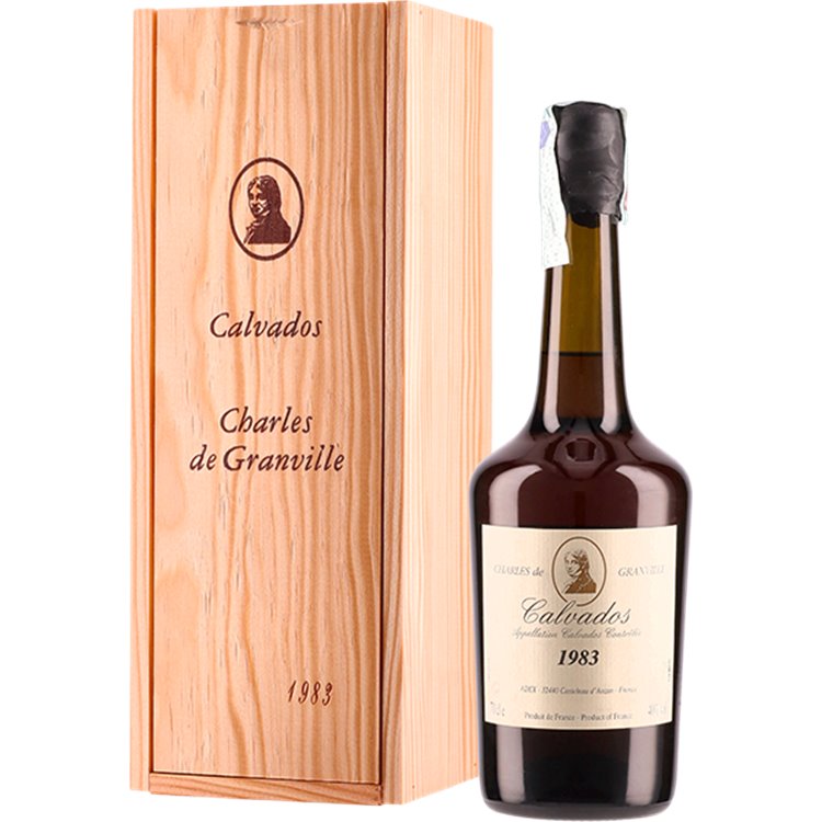 Calvados Charles De Granville Millèsime 1983 ( 70cl 40%) - crb Calvados Charles De Granville Millèsime 1983 ( 70cl 40%) - crb