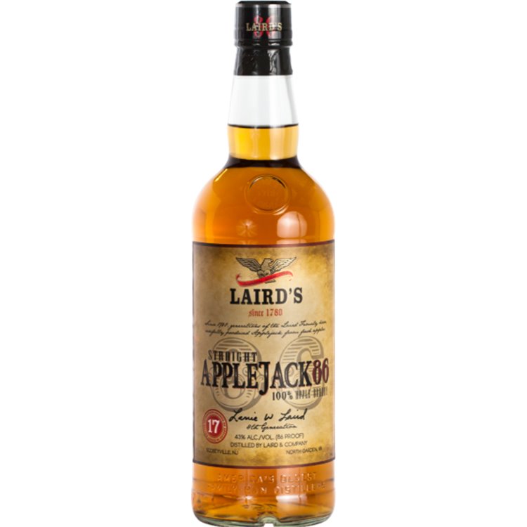 Apple Brandy Laird'S & Company Jersey Straight 86 Proof ( 70cl 43%) - crb Apple Brandy Laird'S & Company Jersey Straight 86 Proof ( 70cl 43%) - crb