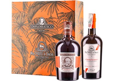 Rum Diplomàtico Mixing Pack Mantuano & Mr. Three & Bros Falernum ( 1200ml ) - crb