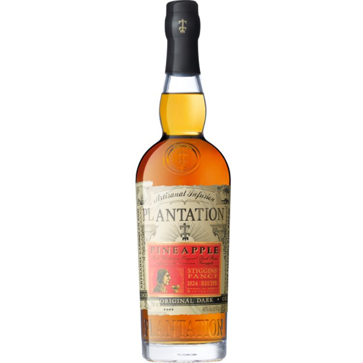 Rum Plantation Stiggins' Fancy Pineapple ( 70cl 40%) - crb Rum Plantation Stiggins' Fancy Pineapple ( 70cl 40%) - crb