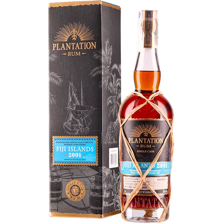 Rum Plantation Fiji 2001 - Rozelieures Single Malt Cask CDC Selection ( 70cl 45.90%) - crb Rum Plantation Fiji 2001 - Rozelieures Single Malt Cask CDC Selection ( 70cl 45.90%) - crb