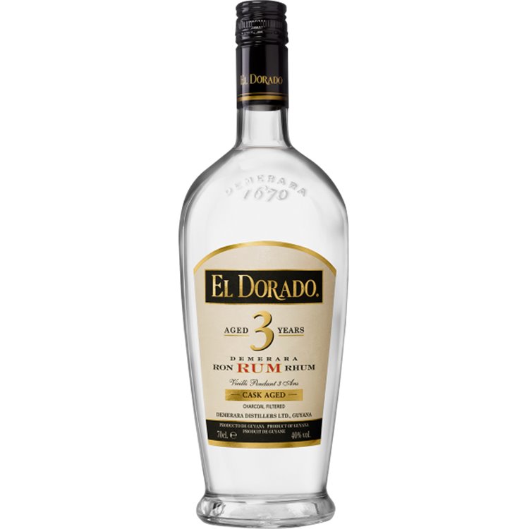 Rum EL DORADO 3 YO ( 70cl 40%) - crb Rum EL DORADO 3 YO ( 70cl 40%) - crb