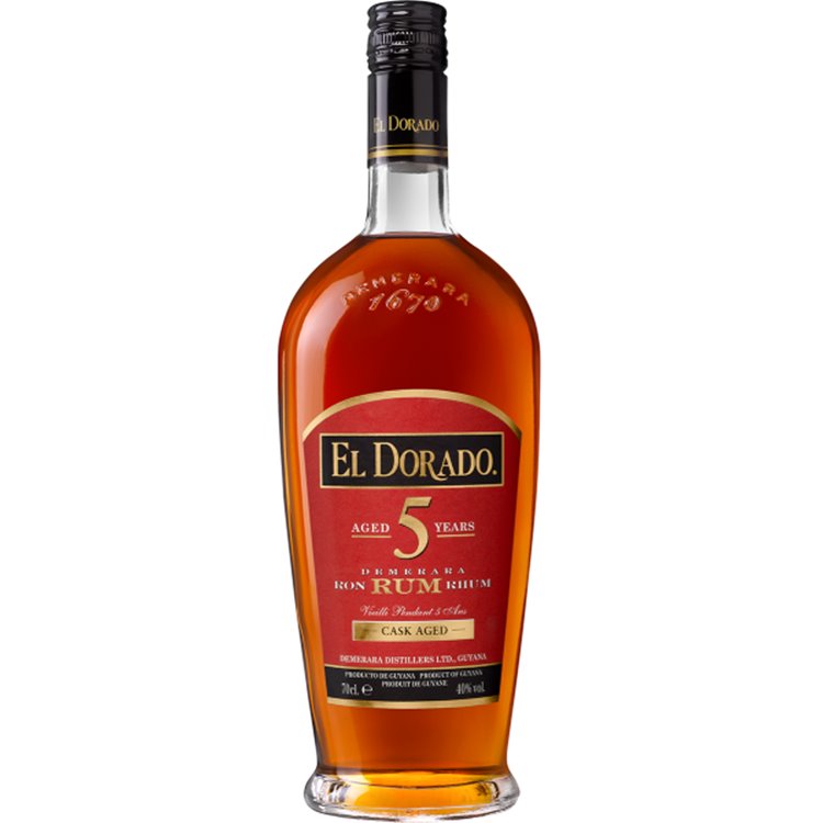 Rum EL DORADO 5 YO ( 70cl 40%) - crb Rum EL DORADO 5 YO ( 70cl 40%) - crb