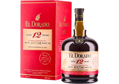 Rum EL DORADO 12 YO (70cl  40%) - crb