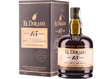 Rum EL DORADO 21 YO (70cl  43%) - crb