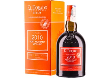 Rum EL Dorado Orange Port Mourant  2010 (70cl  51%) - crb