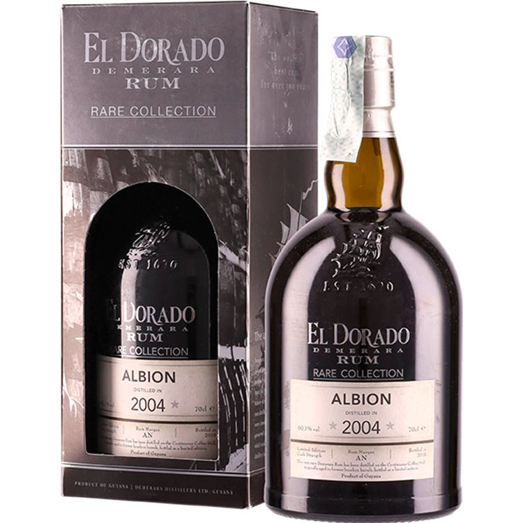 Rum EL Dorado Rare Collection Albion 2004 (70cl 60.1%) - crb Rum EL Dorado Rare Collection Albion 2004 (70cl 60.1%) - crb