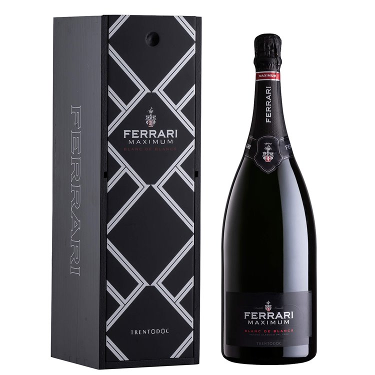 Ferrari - Trento Doc Maximum Blanc De Blancs Magnum Astucciato 1.5 L Ferrari - Trento Doc Maximum Blanc De Blancs Magnum Astucciato 1.5 L