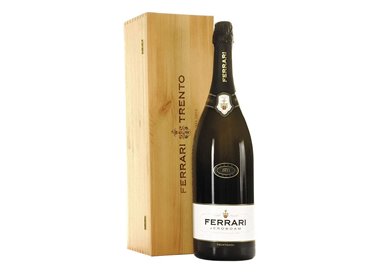 Ferrari - Trento Doc Maximum Blanc De Blancs Jeroboam Wooden Case 2016 3 L