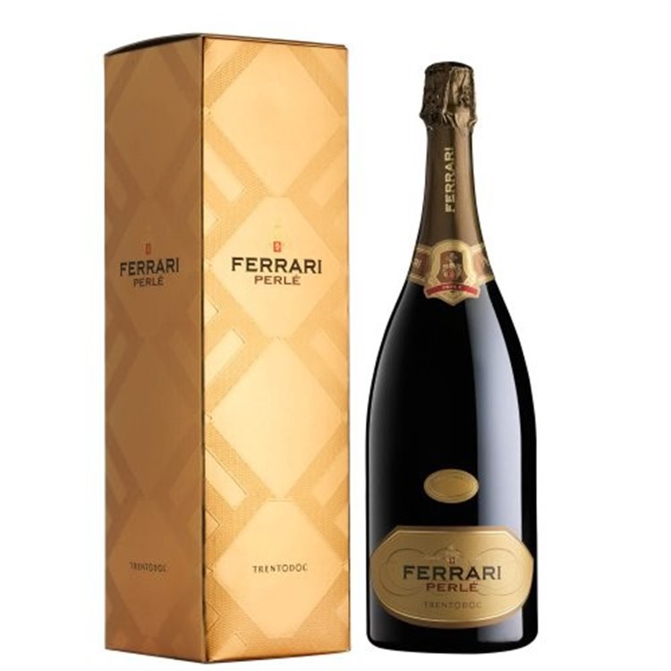 Ferrari - Trento Doc Perlè Millesimato Magnum Astucciato 2017 1.5 L Ferrari - Trento Doc Perlè Millesimato Magnum Astucciato 2017 1.5 L