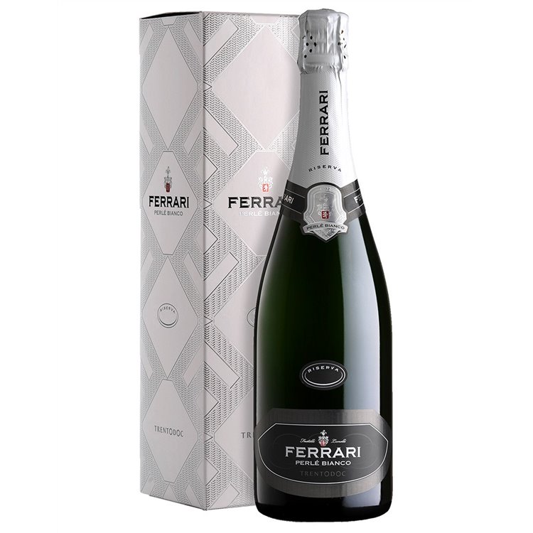Ferrari - Trento Doc Perlè Bianco Millesimato Astucciato 2015 0.75 L Ferrari - Trento Doc Perlè Bianco Millesimato Astucciato 2015 0.75 L