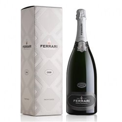 Ferrari - Trento Doc White Perlè Millesimato Magnum Boxed 2015 1.5 L