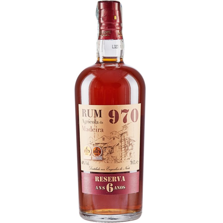 Rum Agricola Da Madeira 970 Reserva 6 YO (70cl 40%) - crb Rum Agricola Da Madeira 970 Reserva 6 YO (70cl 40%) - crb