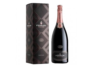 Ferrari - Trento Doc Perlè Rosè Millesimato Magnum Astucciato 2016 1.5 L