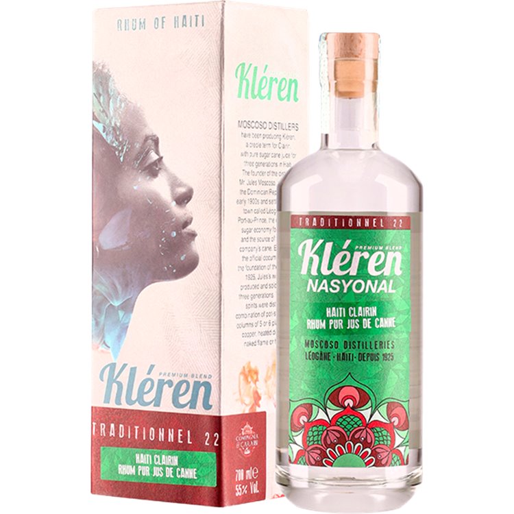 Rum Kléren Traditionnel 22 (70cl 55%) - crb Rum Kléren Traditionnel 22 (70cl 55%) - crb