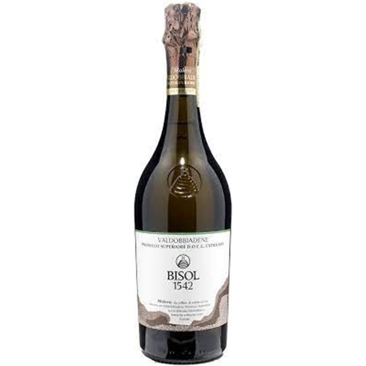 Bisol 1542 - Molera Spumante Extra Dry DOCG 0.75 L Bisol 1542 - Molera Spumante Extra Dry DOCG 0.75 L