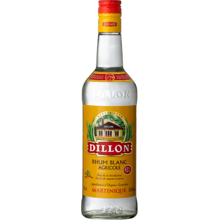 Rum Dillon Blanc (70cl 40%) - crb Rum Dillon Blanc (70cl 40%) - crb