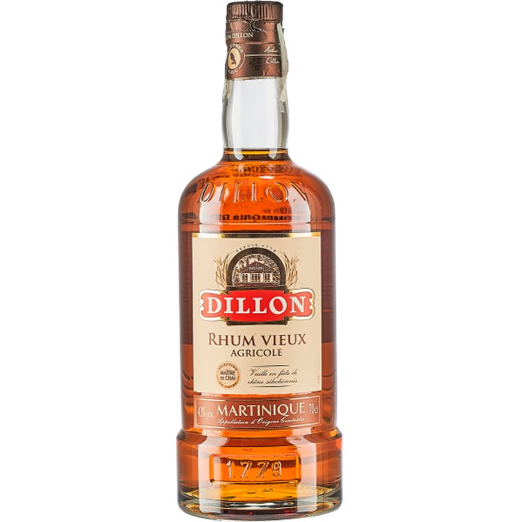 Rum Dillon Blanc Vieux (70cl 43%) - crb Rum Dillon Blanc Vieux (70cl 43%) - crb
