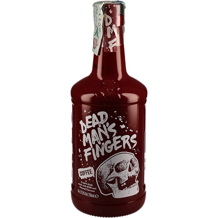 Rum Dead Man's Fingers Coffee (70cl 37.5%) - crb Rum Dead Man's Fingers Coffee (70cl 37.5%) - crb