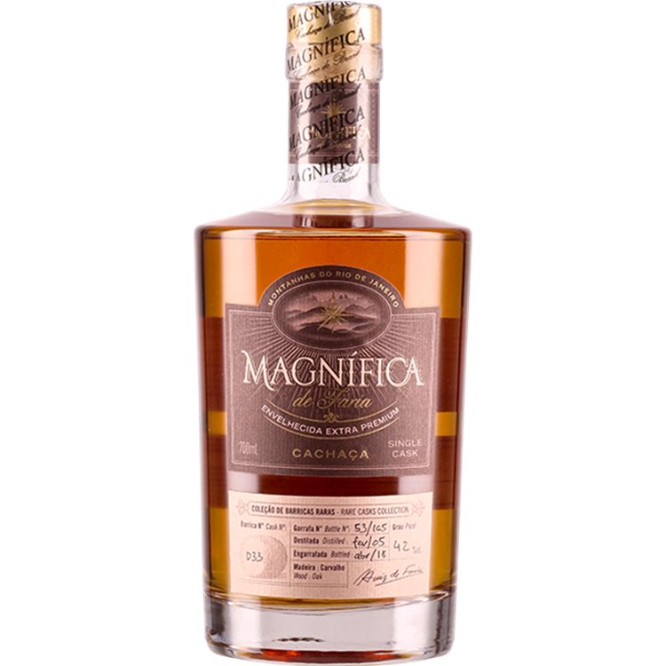 Cachaca Magnífica Single Cask 12-15 YO Barrel N°D33|GB (70cl 42%) - crb Cachaca Magnífica Single Cask 12-15 YO Barrel N°D33|GB (70cl 42%) - crb