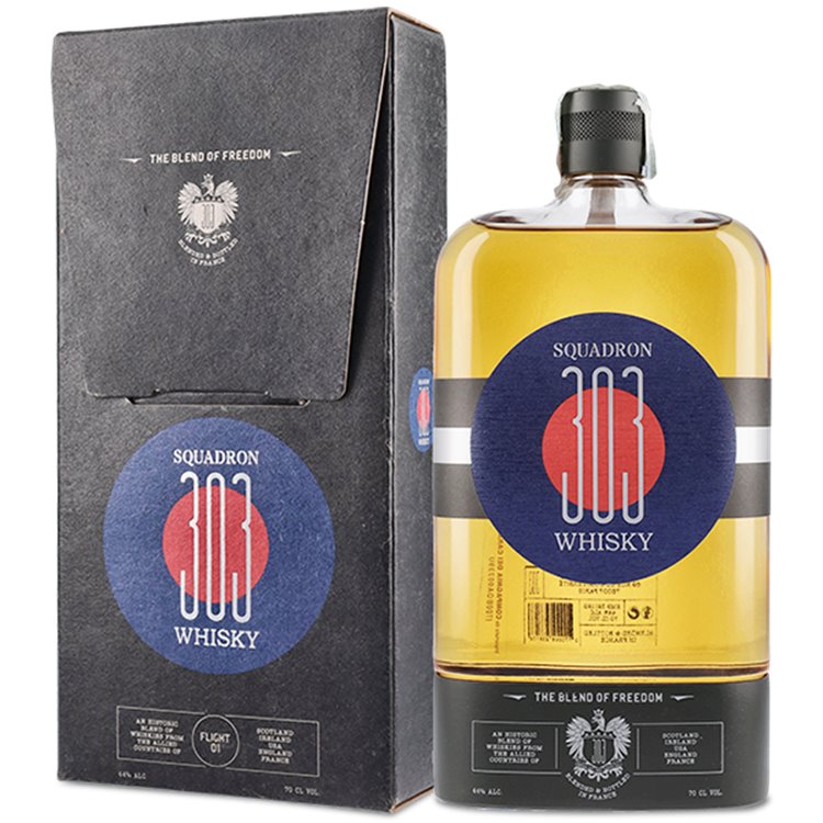 Whiskey Squadron 303 Blend of Freedom (70cl 44%) - crb Whiskey Squadron 303 Blend of Freedom (70cl 44%) - crb