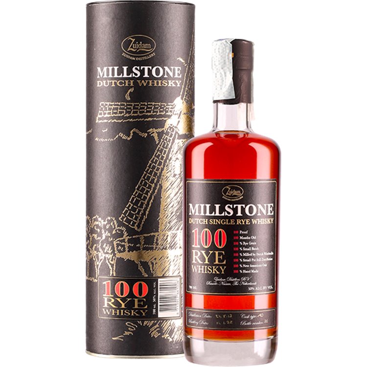 Whiskey Millstone Zuidam 100 RYE (70cl 50%) - crb Whiskey Millstone Zuidam 100 RYE (70cl 50%) - crb