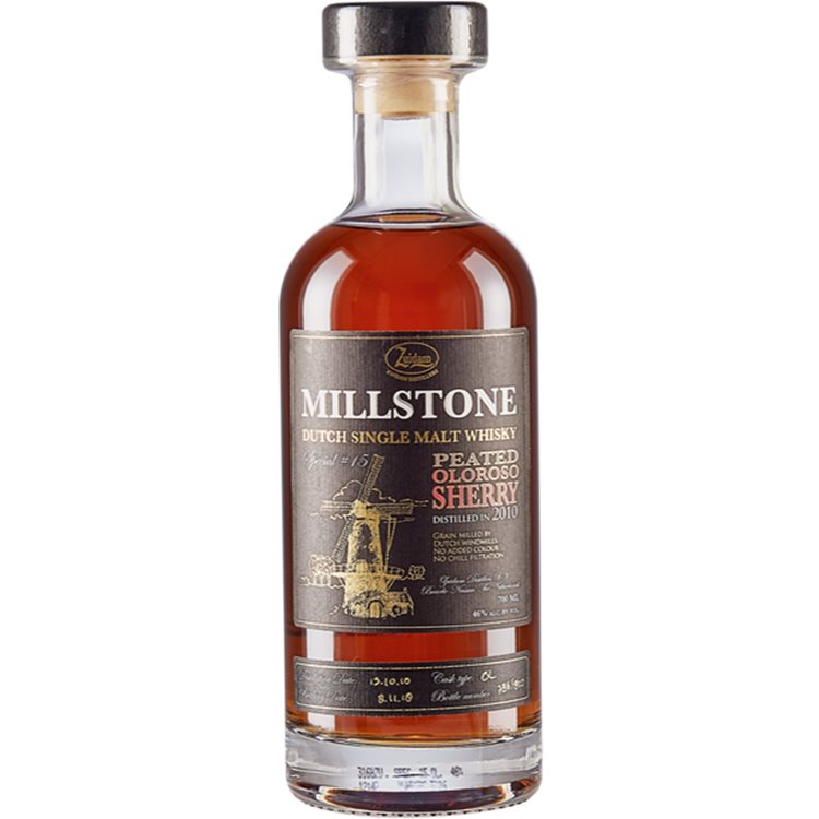 Whiskey Millstone Zuidam Special N.15 Peated Oloroso Sherry 2010 (70cl 46%) - crb Whiskey Millstone Zuidam Special N.15 Peated Oloroso Sherry 2010 (70cl 46%) - crb